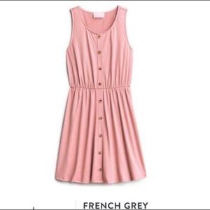 NWT French Grey sun dress